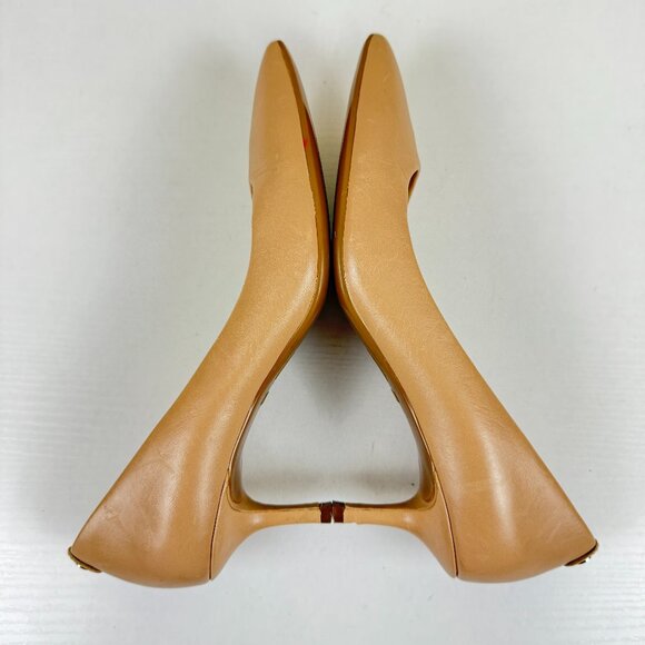 MICHAEL Michael Kors Leather Heel Pump Point Toe - Picture 8 of 12